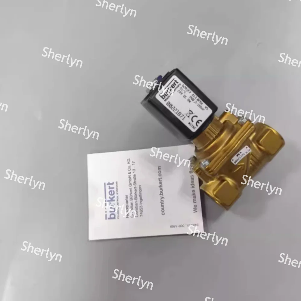 Burkert Solenoid Valve Model 6281 Serial Mumbers 00221871 00221872 00221873 2-Position 2-Way  G1/2