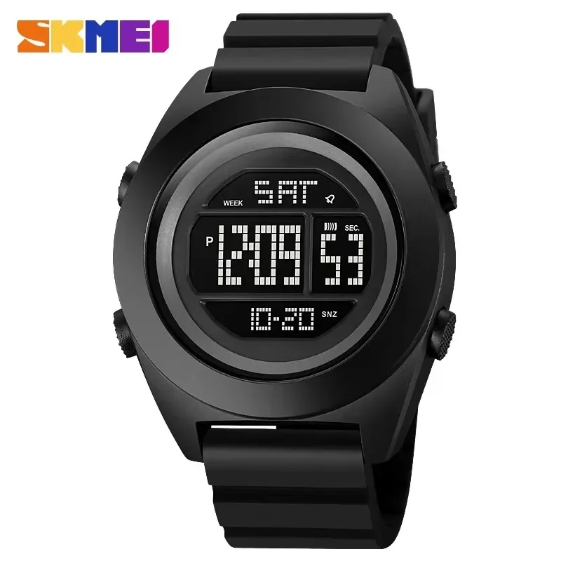 

Skmei For Men Japan Digital Movement 5Bar Waterproof LED Electronic Wristwatch Clock Military Countdown Sport Watches 1867