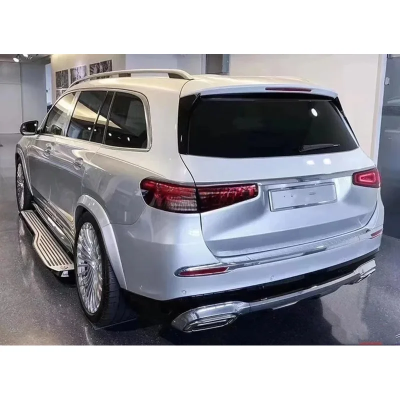 

Новый стильный модифицированный обвес: передний и задний бамперы, решетка радиатора, накладки на колесные арки для GLS400 GLS450 GLS600