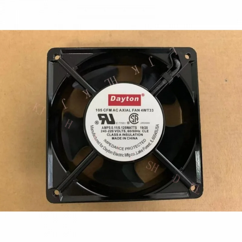 

N for 105CFM AC AXIAL FAN 4WT33 240-220V aluminum frame cooling fan 60/50Hz CLE