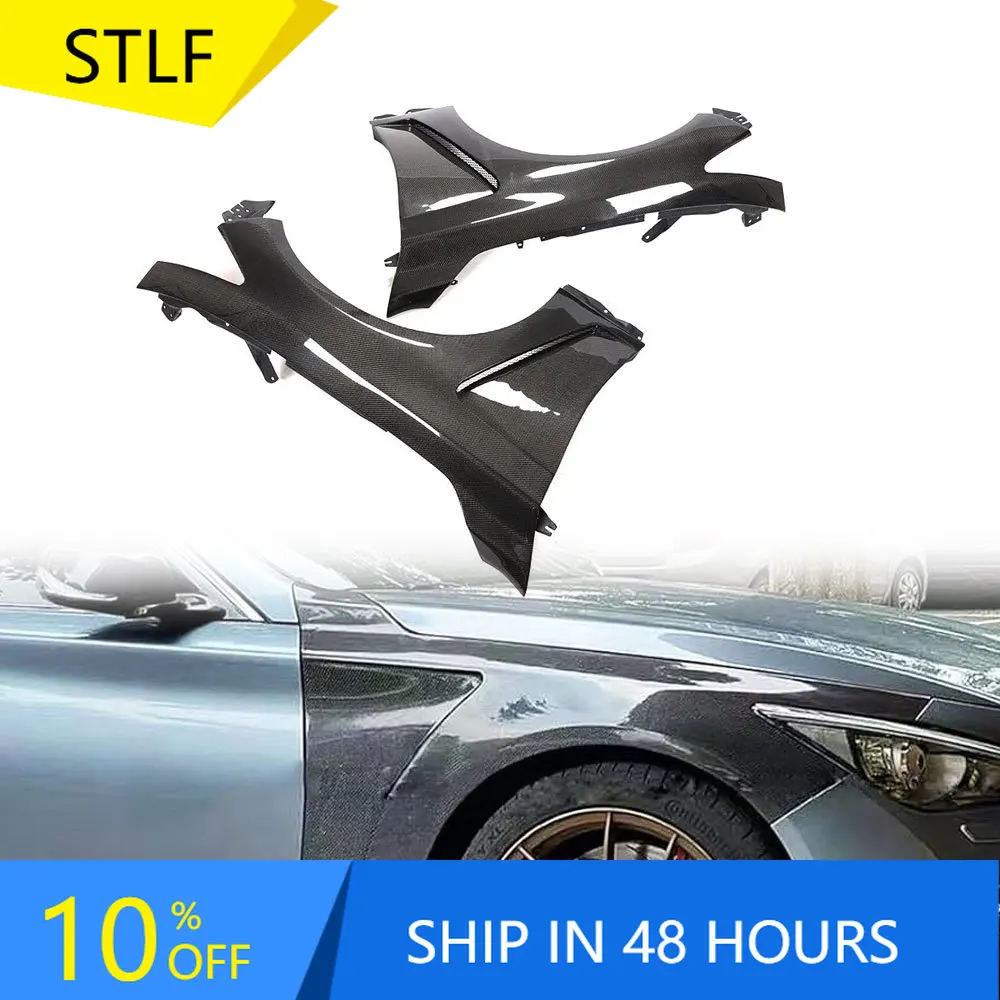 

STLFCarbon Fiber Front Fender for Infiniti Q50 Premium Sedan 4-Door 2014-2020