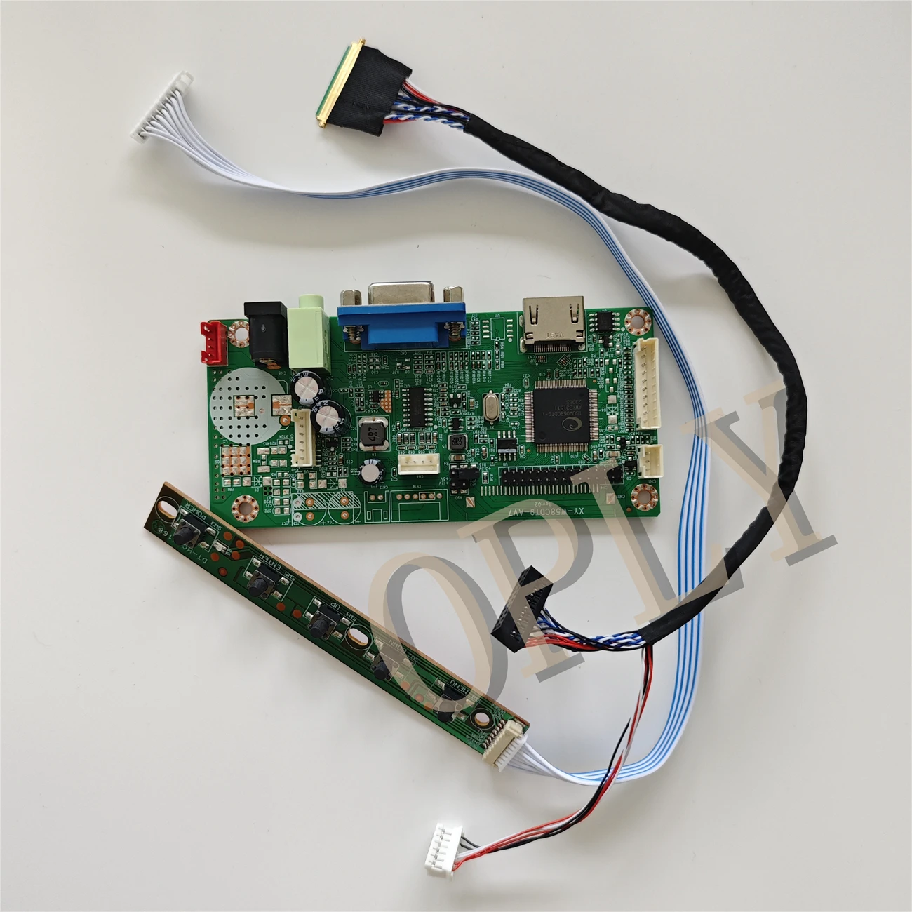 B156HW02 B156HW01 15.6 インチ LED パネルスクリーンモニター 1920 × 1080 キットオーディオ HDMI 互換 VGA 40pin 58C コントローラボード DIY
