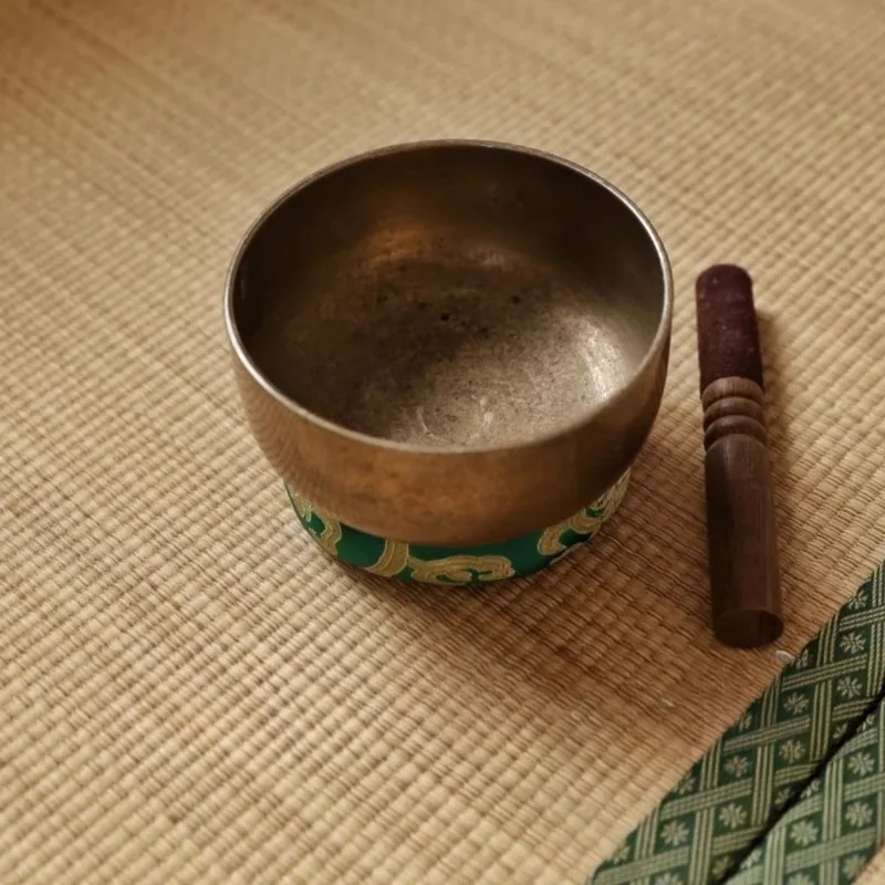 Planetary Singing Bowl, Handcrafted Meditation Instrument with Deep Harmonious Tone - Professional Quality Zen Decor for Yoga
