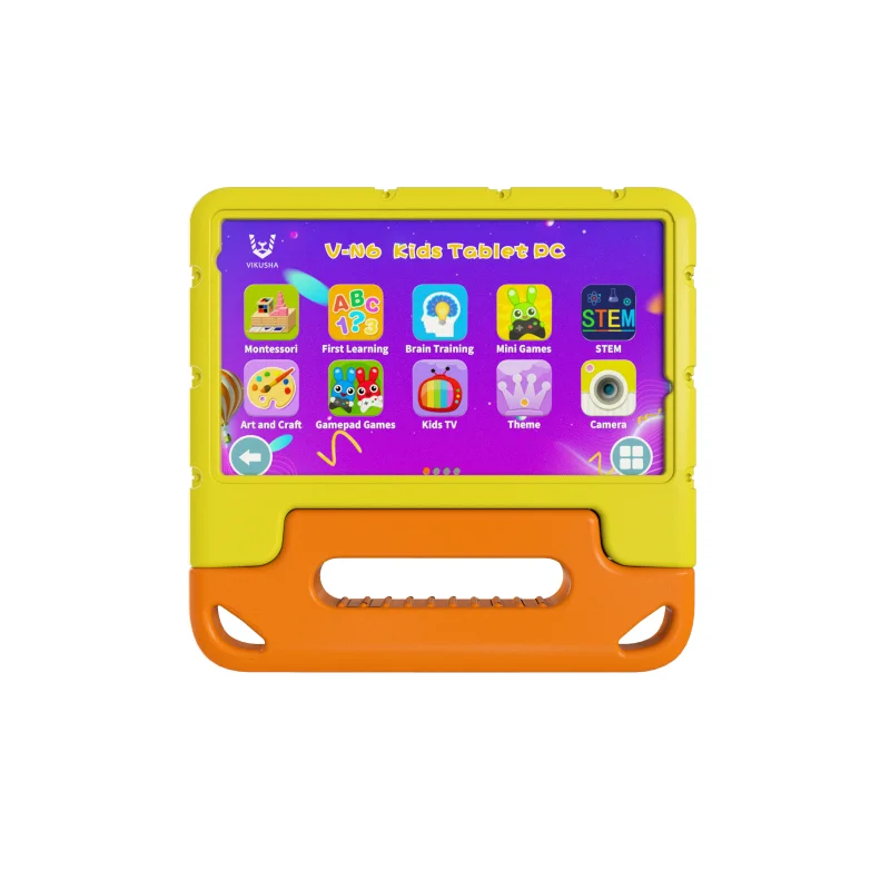 Tableta con memoria Real para niños, Tablet con pantalla IPS de 8 pulgadas, cuatro núcleos, sistema Android 12, de 3GB Ram, Rom de 64GB