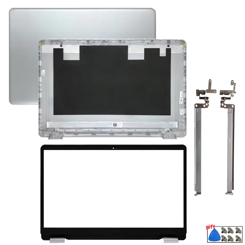 جديد لأجهزة الكمبيوتر المحمول Inspiron 15 5000 5584 P85F LCD الغطاء الخلفي الإطار الأمامي المفصلي الغطاء الخلفي الغطاء العلوي قطع غيار الكمبيوتر الفضي #6