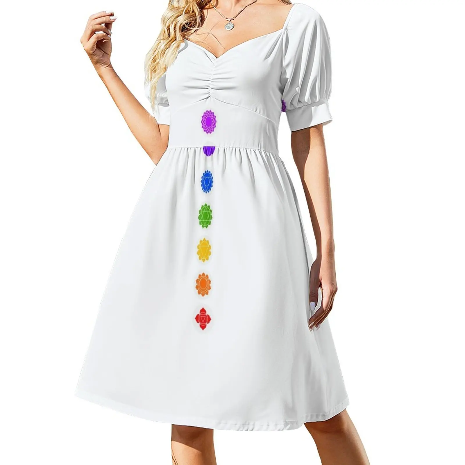 Reiki Seven Chakra Dress dress women summer 2023 Women's summer long dress luxury evening dresses for women 2023