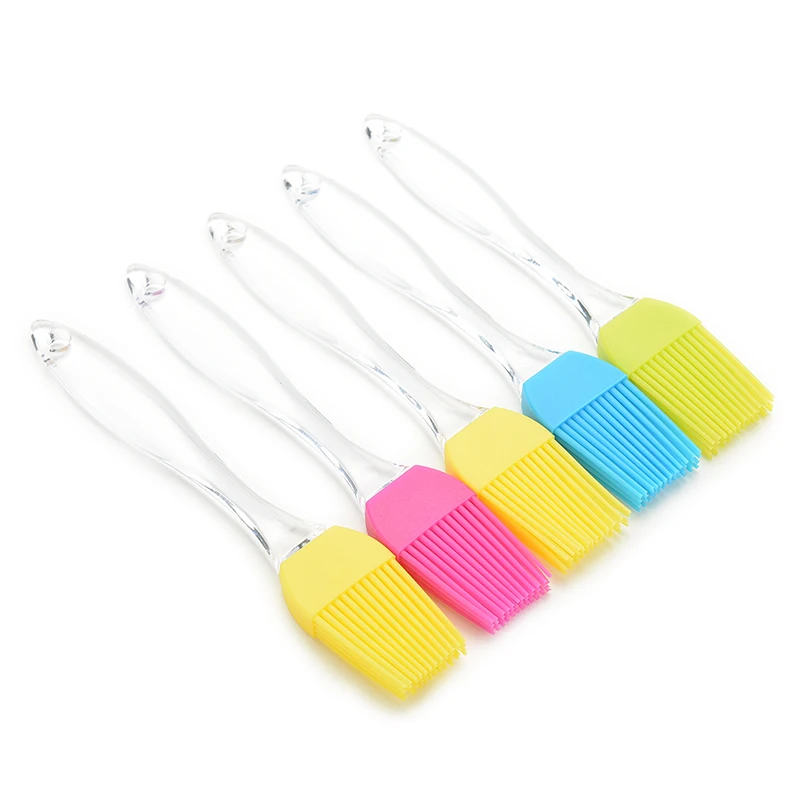 

1PCS Silicone Heat Resisting High Temperature Resistant Cleaning Barbecue Baking Cooking Barbacoa BBQ Basting Oil Brush