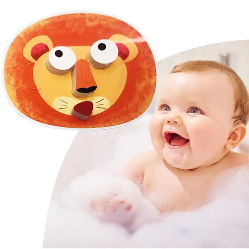 Puzzle per il bagno Puzzle per il viso per il bagno del bambino Sviluppa abilità motorie fini Attività in schiuma di aspirazione a parete per la casa dell'asilo