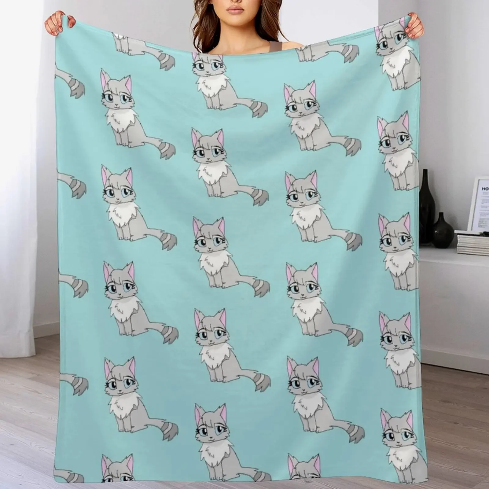 

Bristlefrost Throw Blanket Bed linens Plush Winter beds For Decorative Sofa Blankets