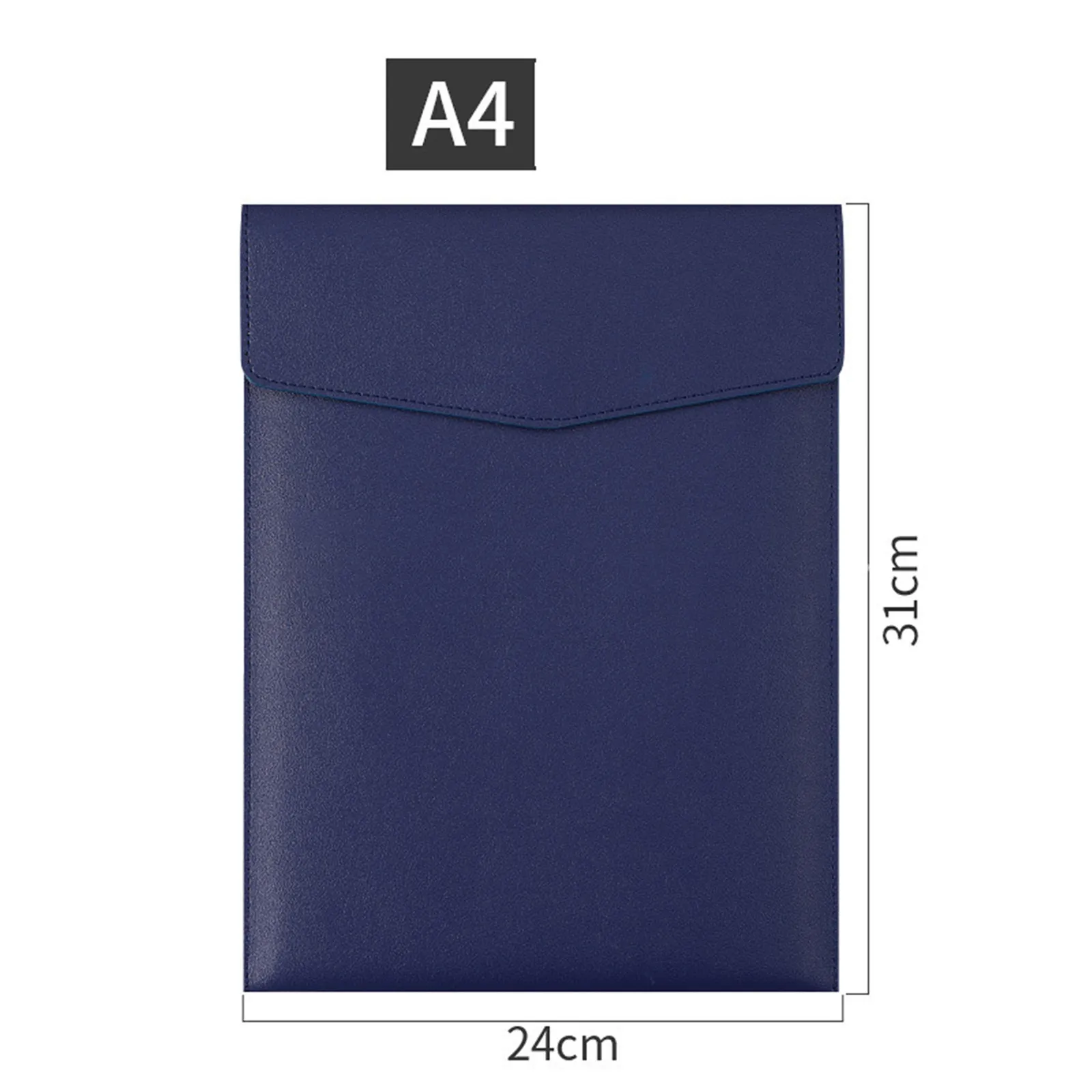 Waterproof Leather A4 Business Briefcase File Folder Document Paper Organizer Storage Bag School Office Stationery