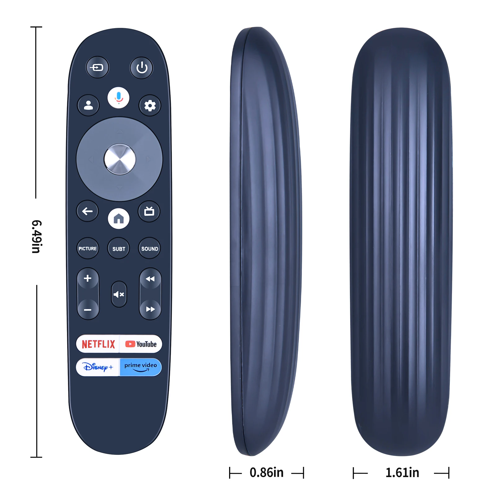 Novo controle remoto de voz para KONKA 4K UHD HDR Android TV UDG58SR680LN