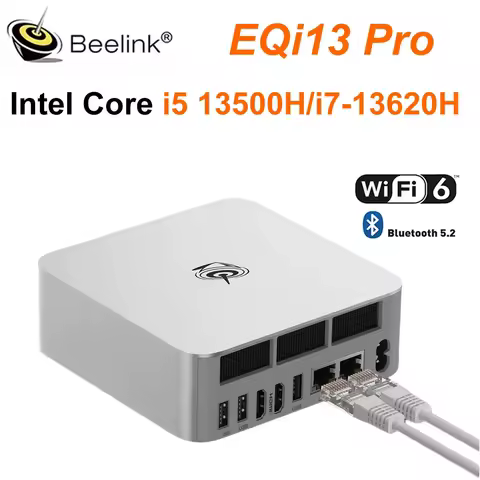 Beelink EQi13 Pro Intel Core i5 13500H intel i7-13620H Mini PC Windows 11 DDR4 3200Mhz 32GB 1TB WIFI6 BT5.2 Office Computer