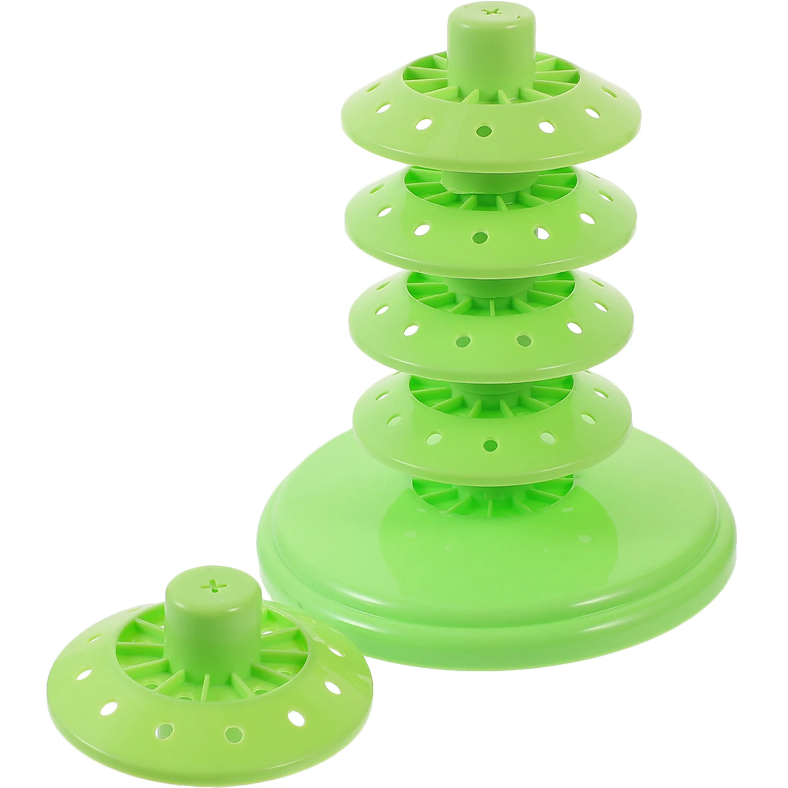 Lollipops Show Rack Display Stand Store Supplies Multi-layer Props Convenient Green Accessories