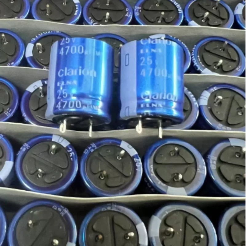 10PCS-100PCS  4700UF 25V Japan Ina Capacitor 25V4700UF 18 * 22 Clariton Music Customized Edition
