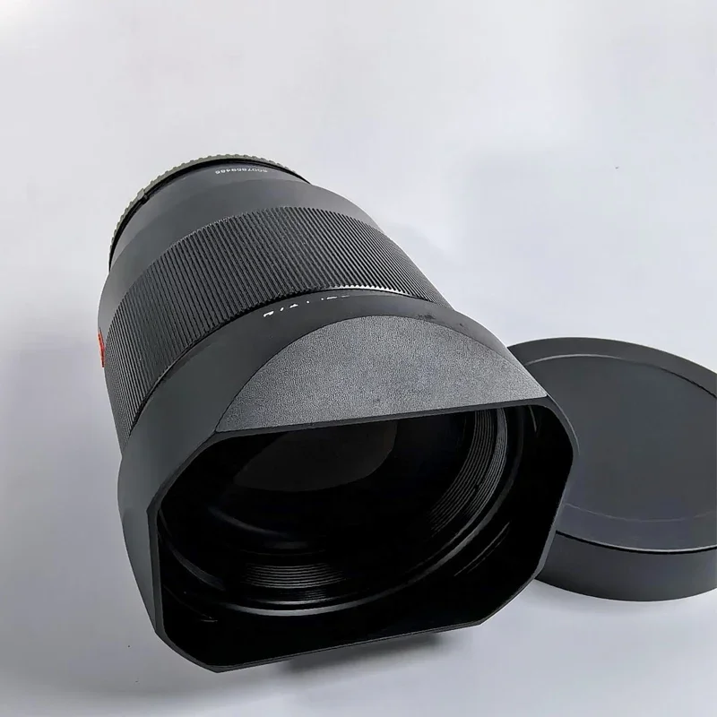 

Metal Bayonet Square Lens Hood With Metal Hood Cap For Viltrox AF 85mm F1.8 II 85mm F1.8 Version 2