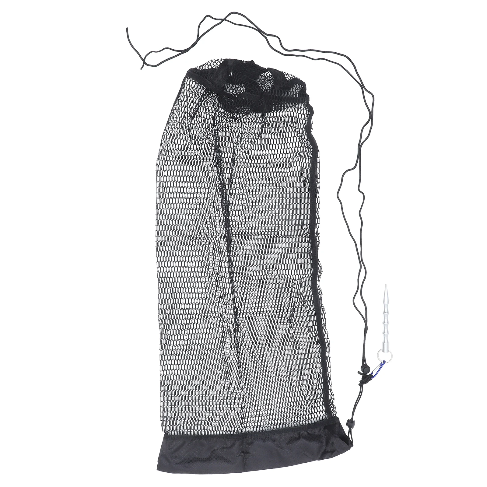 

1 set Thickened Fishing Net Foldable Guard Cage Quick Drying Odor Resistant Easy Clean Portable Storage Mesh Basket Tools