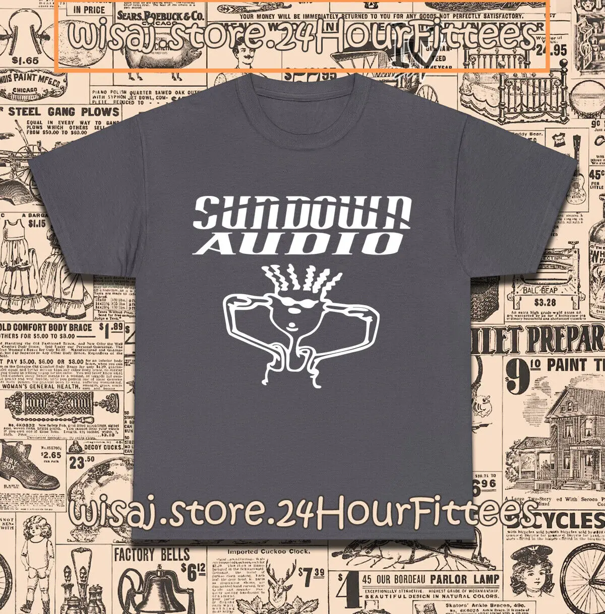 New Sundown Audio Amplifiers Logo Men's T-Shirt American Size S-5XL T-Shirt