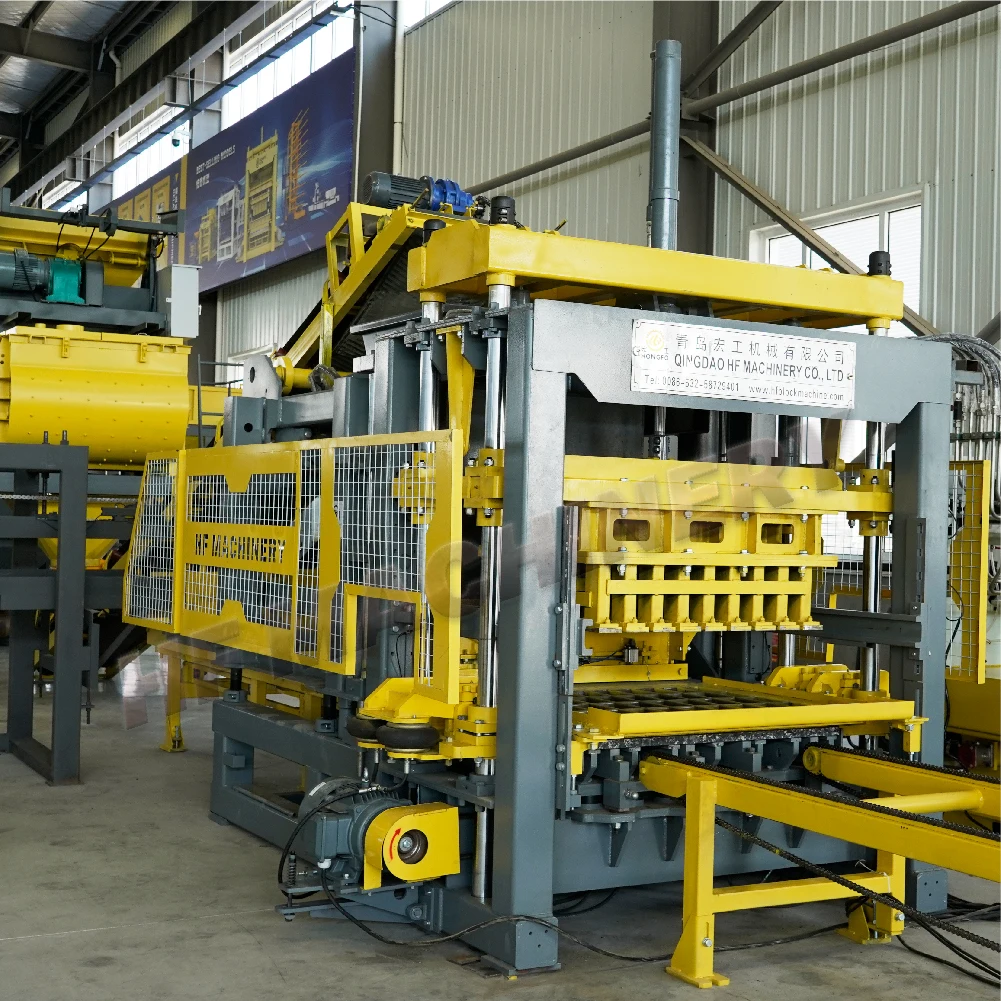 H2000 Automatic hydraulic brick making machine High-yield cement block pressing equipment for the production of building materia