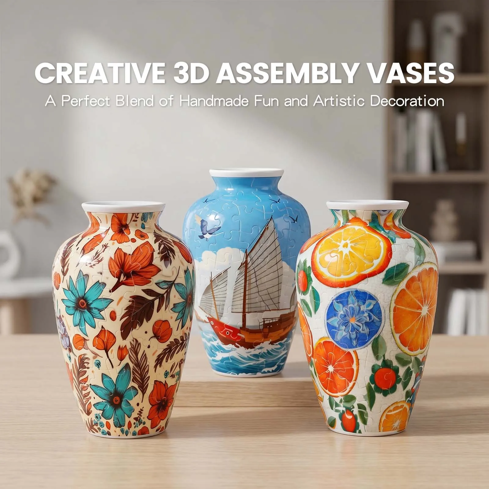 DSA vase creative flower arrangement ornament living room home decoration ornament