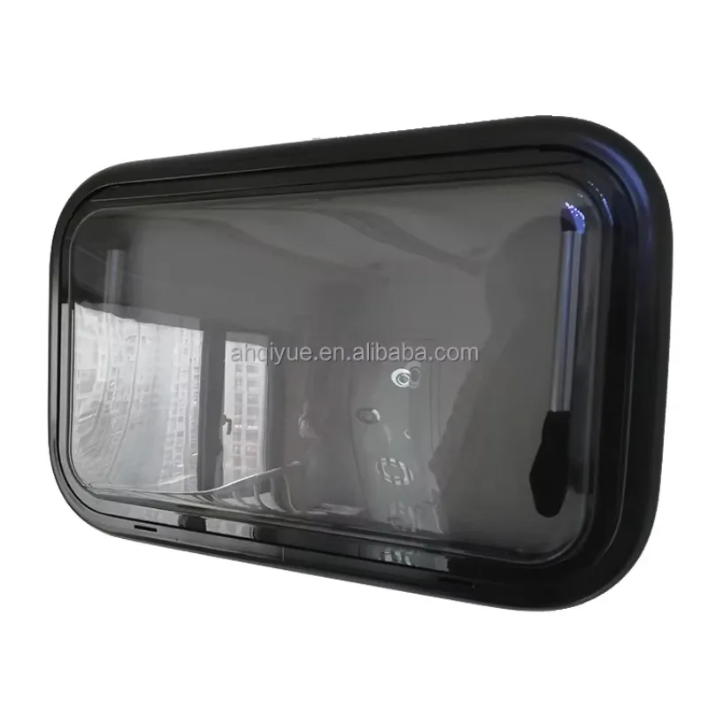 

Factory Supply E13 Motorhome External Push-Out Window With Rounded Corners For Motorhome 1200x500mm
