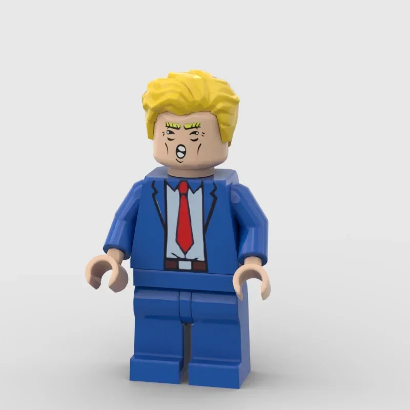 Figure di cartoni animati di Donald Trump Bambole Personaggi anime Modelli del presidente di Donald Trump per i fan Regali Decorazione della scrivania della casa