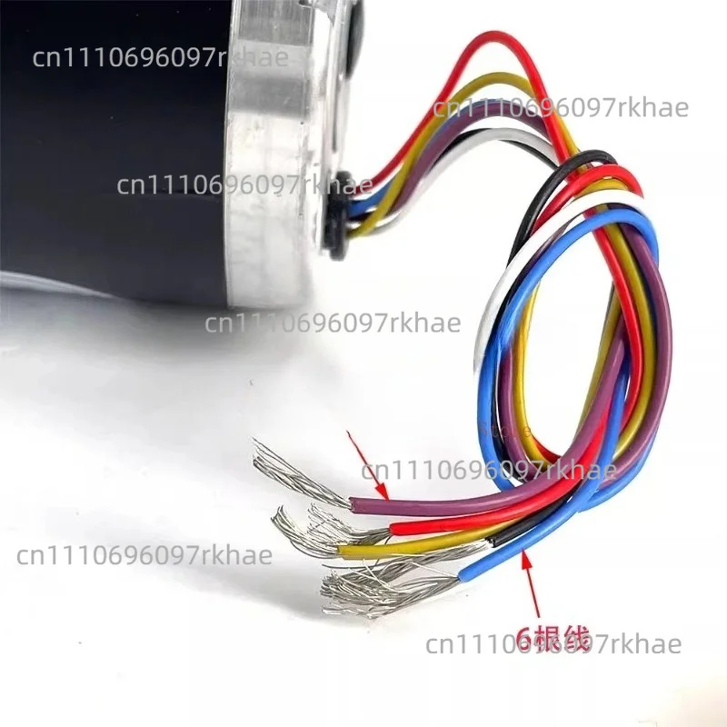 Wedm Parts Five Phase Stepper Motor 75BF006A with 6 Wires 24V for CNC Wire Cutting Machine