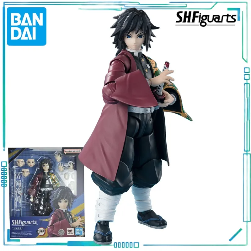 バンダイ 正規品 S.H.フィギュアーツシリーズ 鬼滅の刃シリーズ 冨岡義勇、沢門優ビーン、沢門潭志ラン可動モデル