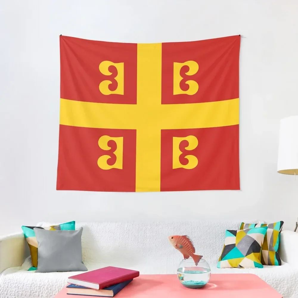 

Byzantine Empire Flag and symbol Tapestry Wall Hanging Wall Decor Home Room Decor Korean Style Tapestry