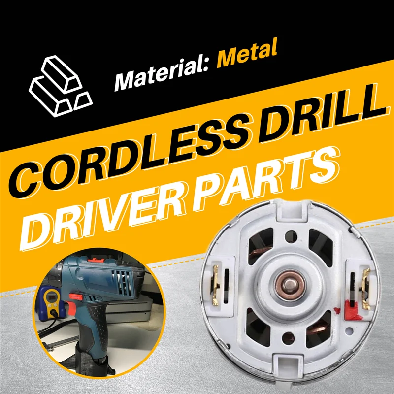 

【Superdeals】15 Teeth DC Motor 10.8V For GSR 1080-2-Li TSR1080-2-LI /GSR1200-2-LI /GSR1080-2-LI Cordless Drill Driver Parts