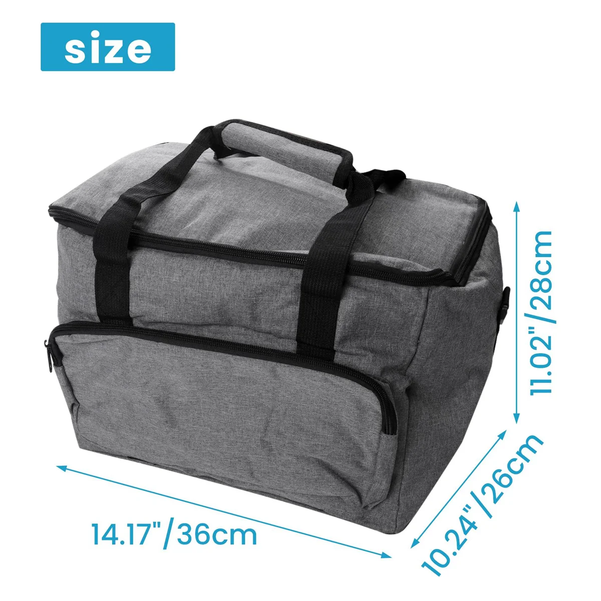 محطة الطاقة المحمولة اكسبلورر 1000 ، حقيبة حمل مقاومة للماء لمحطة الطاقة المحمولة جاكري