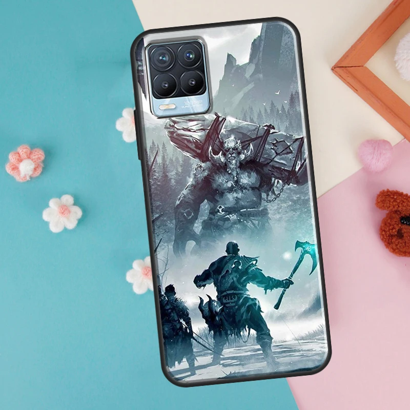 God of War для OnePlus 11 10 Pro 10T Nord CE 2 Lite Realme C55 C35 C33 C31 C30 C21Y GT Neo 5 3 2T чехол