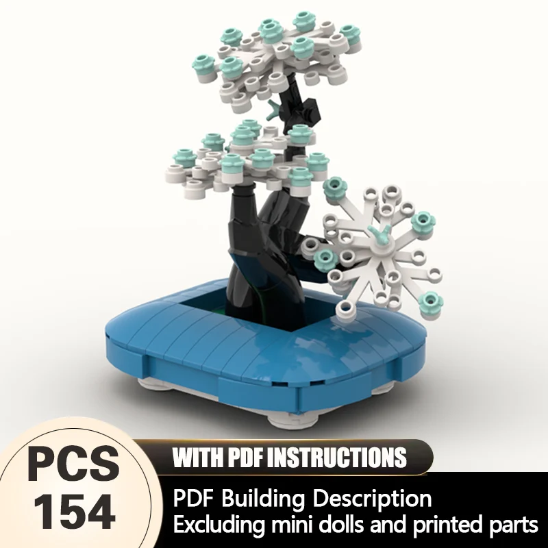 

Creators Plant Series Model MOC Building Bricks Untraditional Bonsai Modular Technology Gifts Holiday Assemble Children Tos Suit