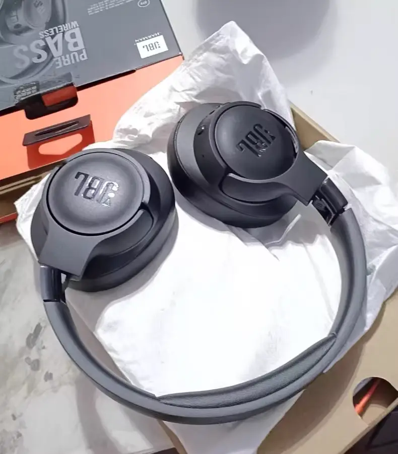 JBL Tune 720BT Wireless On-Ear Headphones Bluetooth 5.0 Noise Cancelling Earphones Gaming Sport Headset Handsfree T720BT - 2