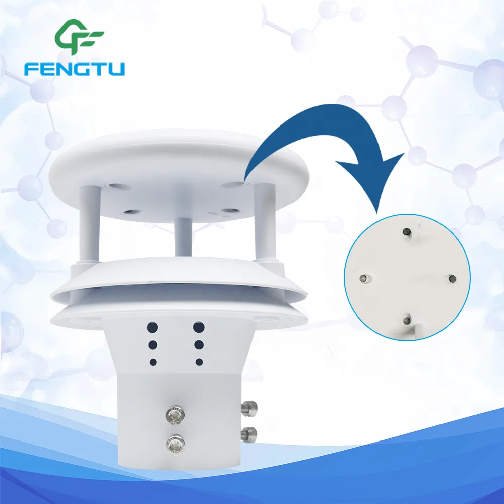 High Quality Mini Ultrasonic Anemometer Wind Speed and Direction Sensor for Outdoor Weather Station and Monitoring WQX2