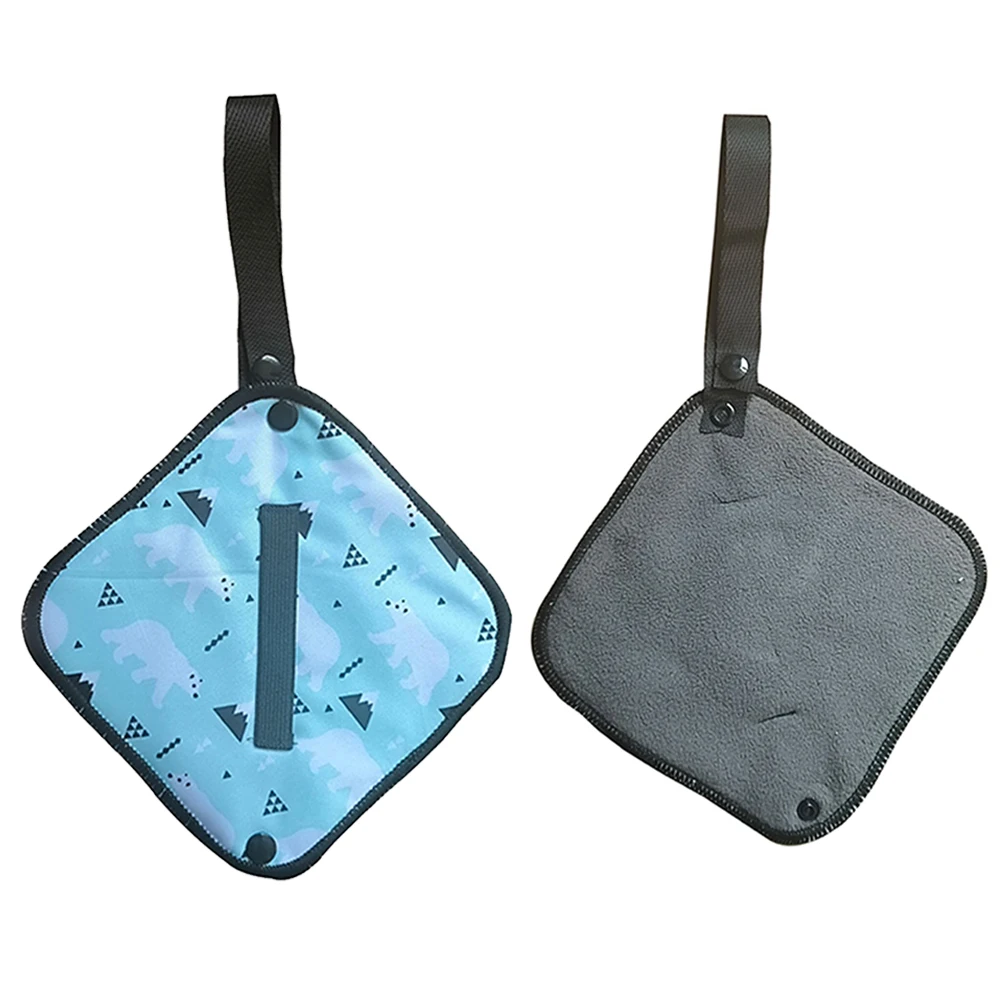 ورق تواليت قابل للغسل وإعادة الاستخدام وقابل للبيئة، وسادة تبول مناسبة للسفر والتخييم وحقائب الظهر للنساء