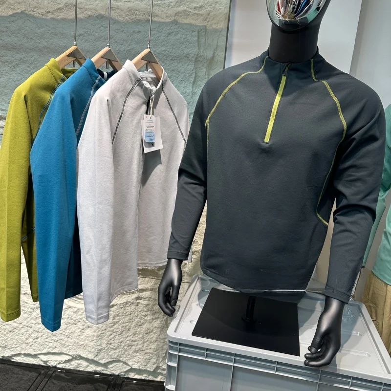 

Худи Cloud Sensation Pattern Airflow с молнией, свободного кроя, дышащее, для активного отдыха, туризма и повседневной носки