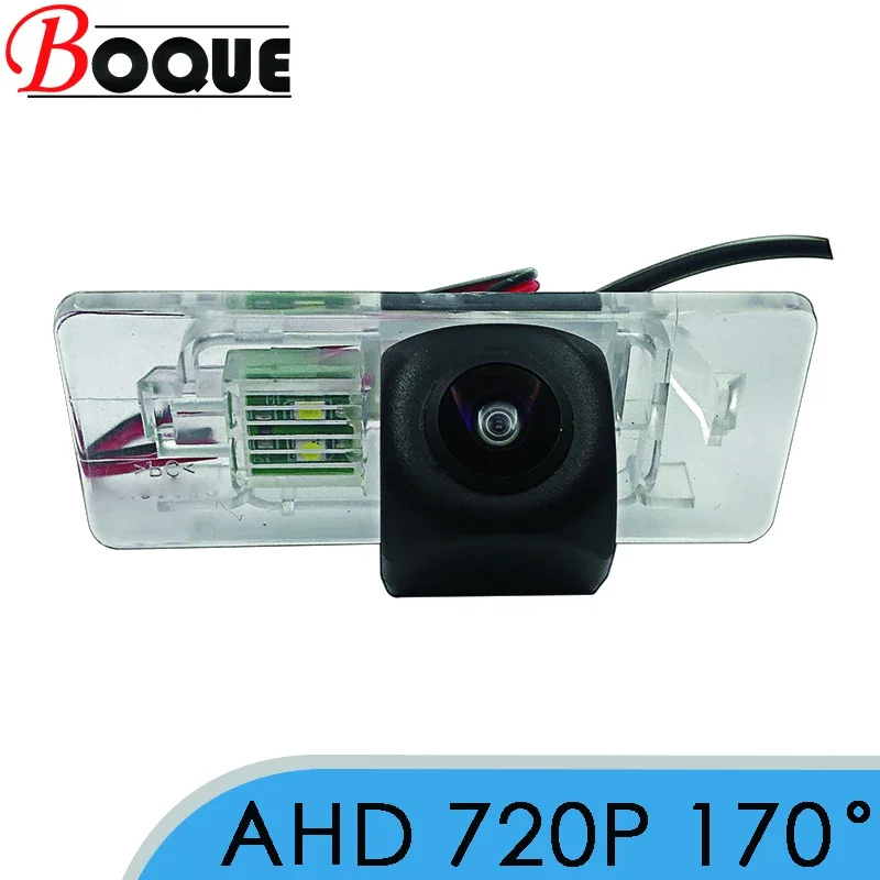 BOQUE 170 Degree 1280x720P HD AHD Car Vehicle Rear View Reverse Camera  for Audi A1 S1 A6 S6 RS6 A7 S7 RS7 RS 6 7