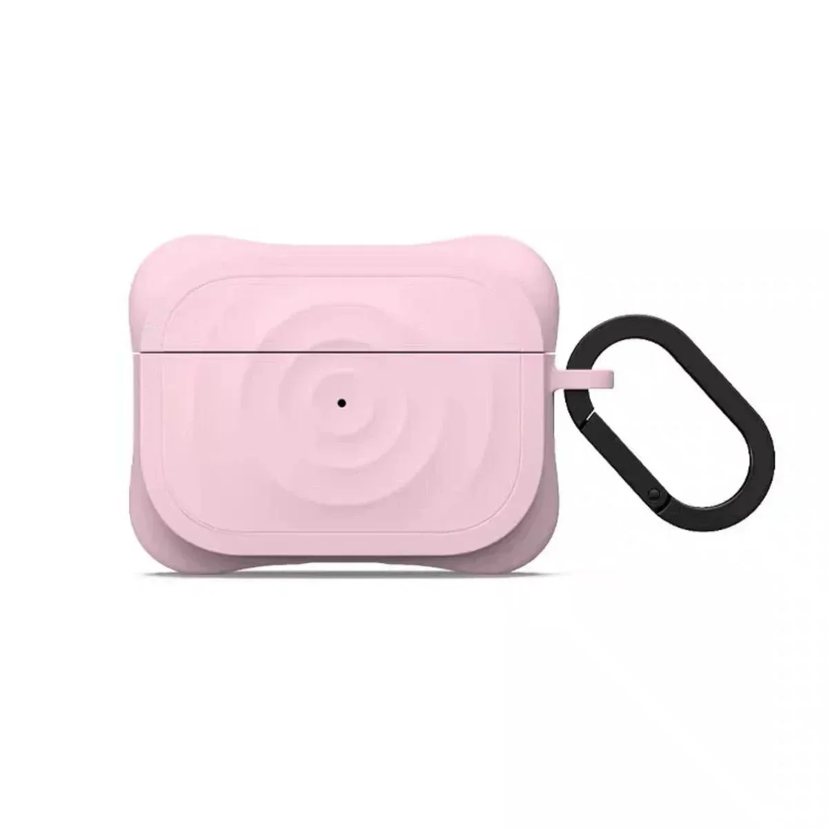 White Pink Ripple Silicone Case for AirPods Pro Pro2 Airpod 3 Bluetooth Earbuds Charging Box Protective Case