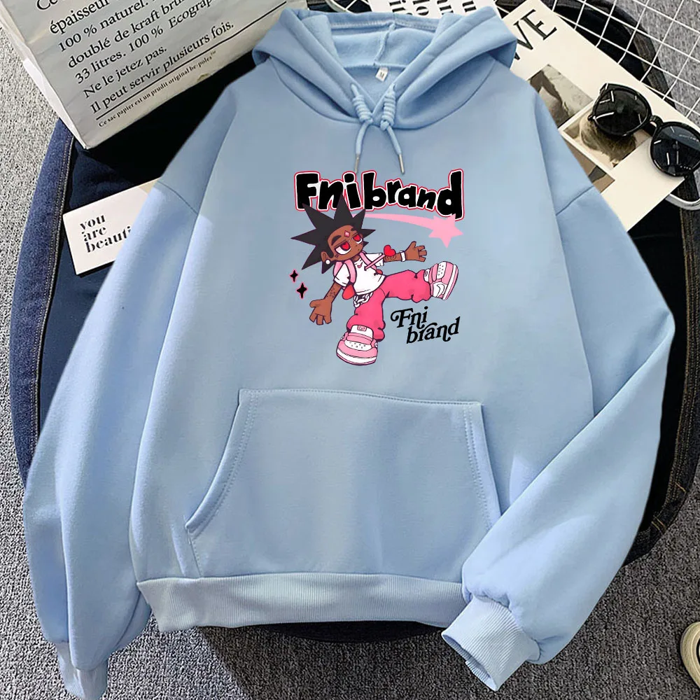 Fniibrand FashionBrand Y2k Fashion Sweatshirts Women Autumn Hooded Pullovers Cartoon Graphic Hoodie Comfortable Casual Clothes