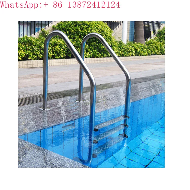 

304/316 Stainless Steel 2/ 3/ 4/ 5 Steps Swimming Pool Ladder for Swimming Pool Equipment and Accessories