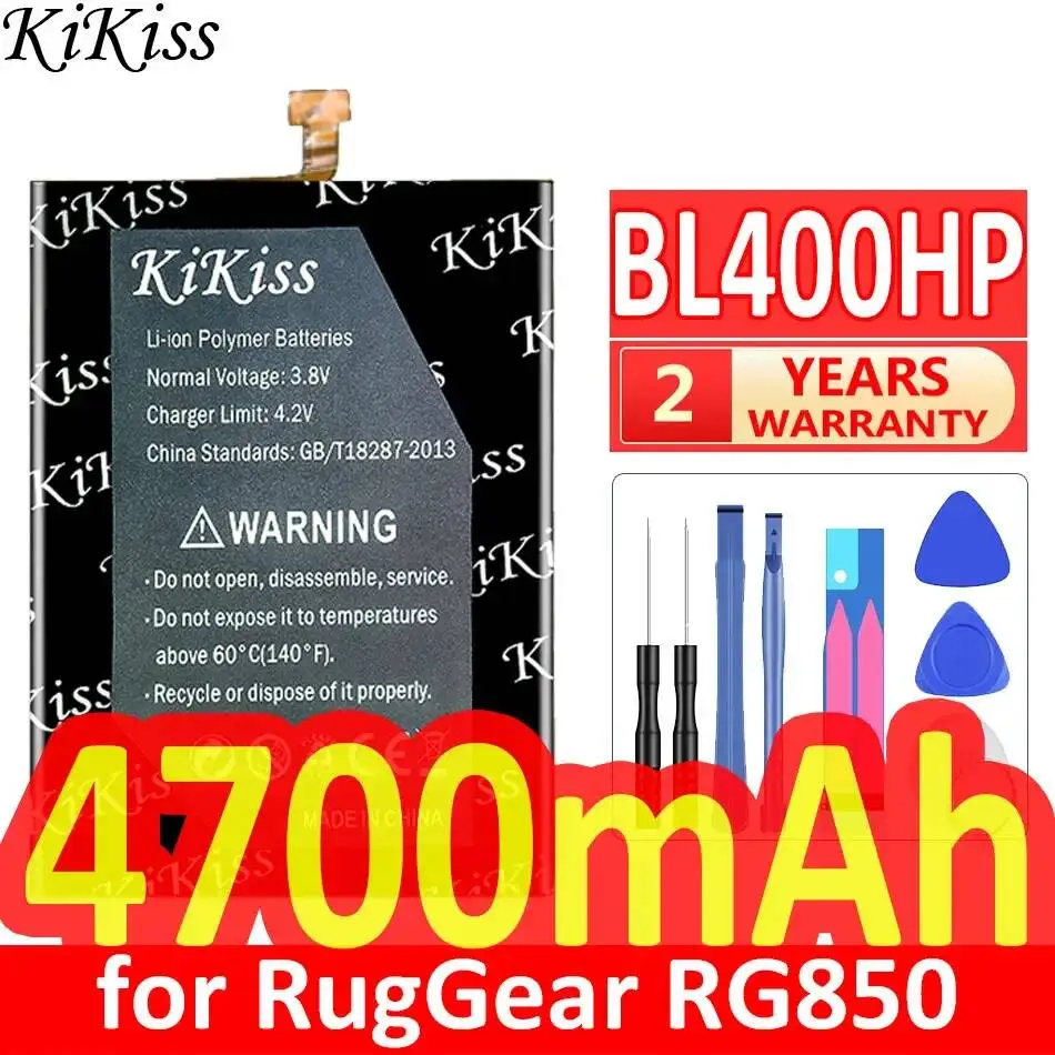 For Ruggear RG850 BL400HP 4700mAh Long-Lasting High-Efficiency Mobile Phone Battery