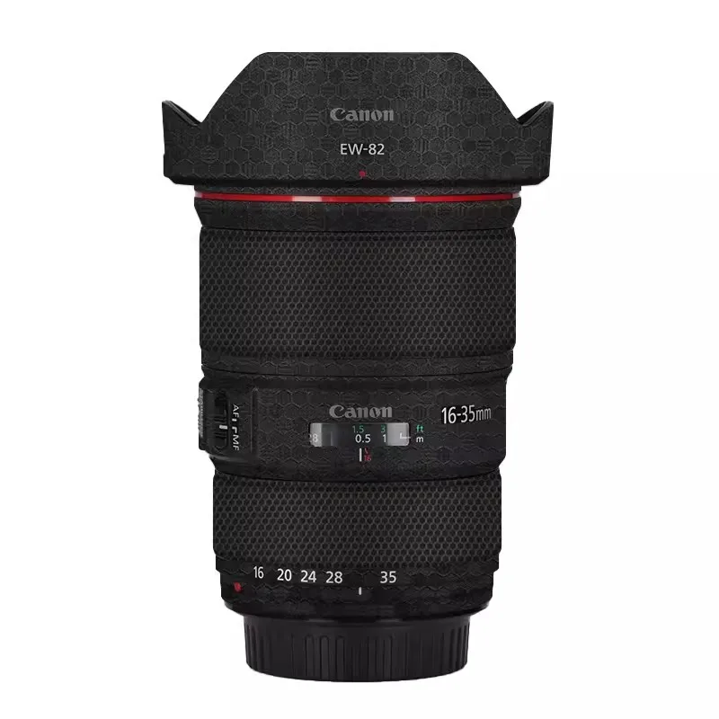 Для Canon EF 16-35 мм F4 L IS USM фотокамера наклейка на рассеиватель покрытие от царапин защитная пленка защита корпуса Кожаный чехол 16-35 F/4