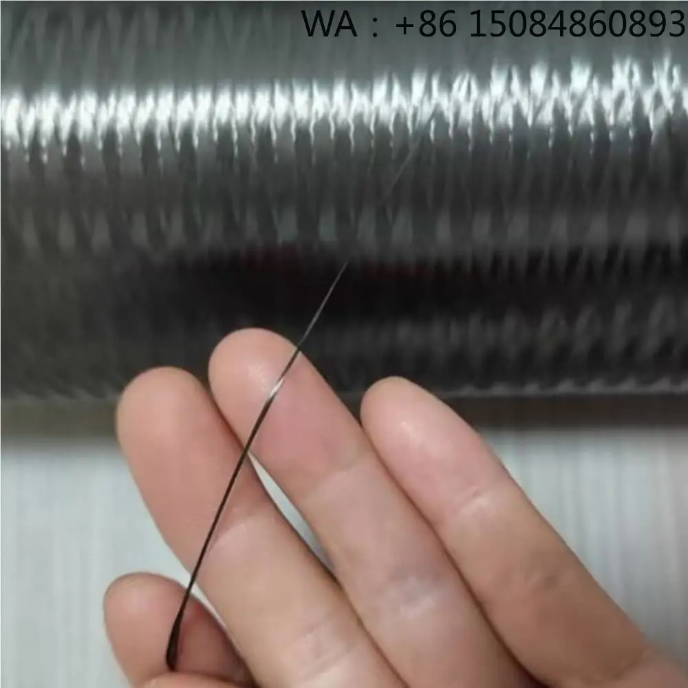 Filamento de Fibra de Carbono Tejido 12k 24k T700, Hilo Ecológico Ignífugo para Accesorios Industriales