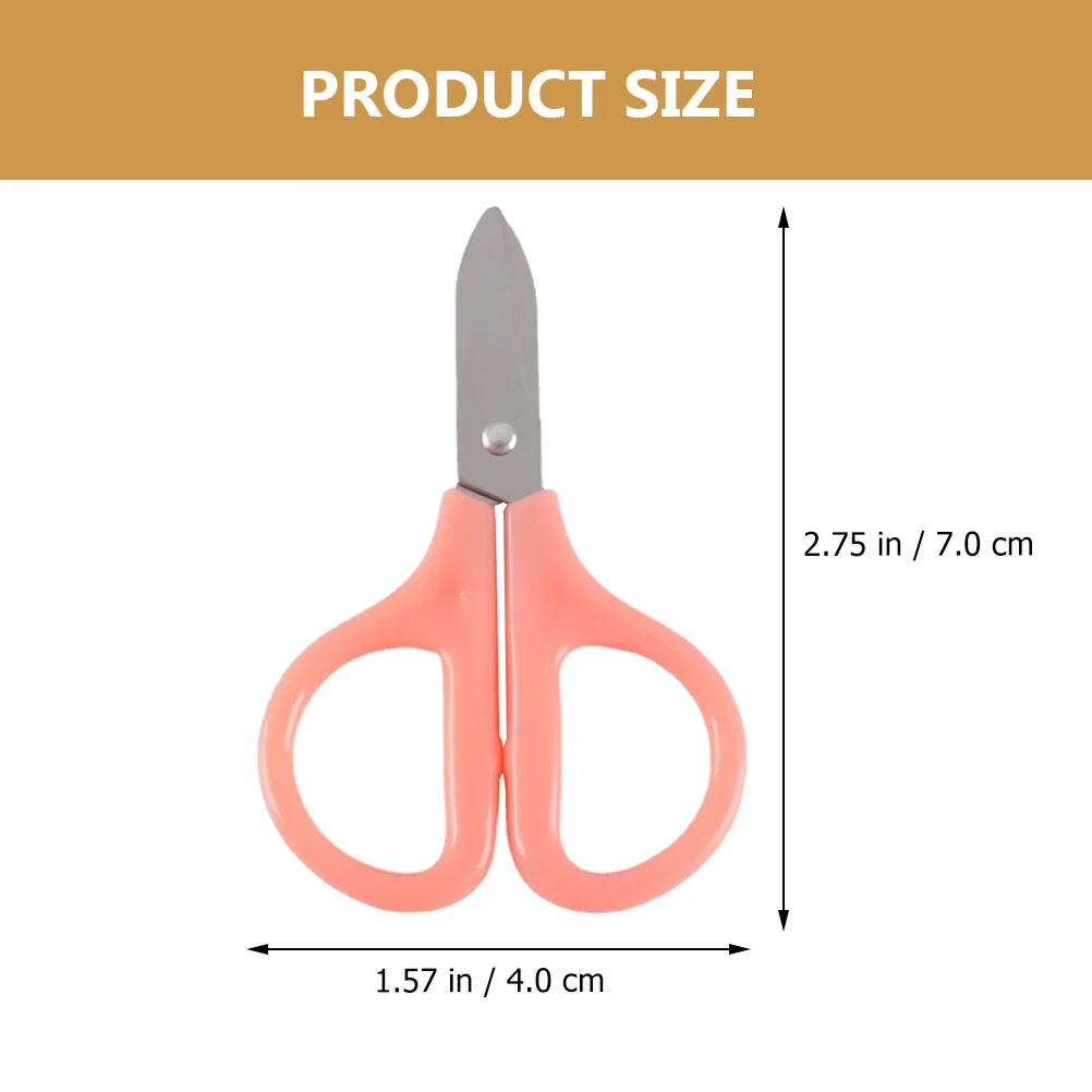 Ciseaux de sécurité pour enfants, petits ciseaux artisanaux de haute précision, coupe de détails, portables, multifonctions, accessoires scolaires de bricolage, fil, 15 pièces