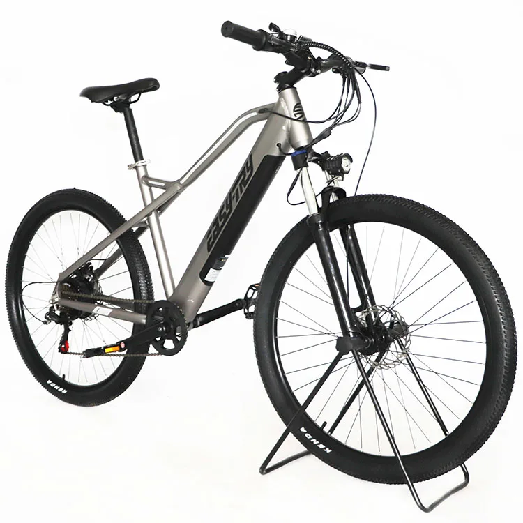 

Electric MTB Mountain Ebike Aluminum Alloy Frame Disc Brakes Rear Hub Motor 21 Speeds 36V Lithium Battery