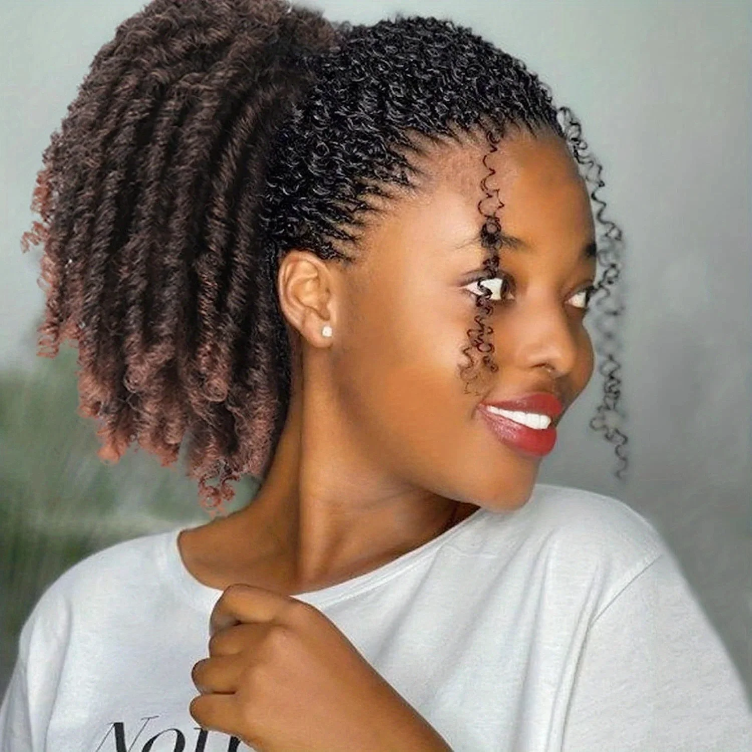 

Синтетический шнурок, надувной вьющийся хвостик, на заколке, наращивание волос в хвост, цветное омбре, натуральные искусственные шиньоны для женщин