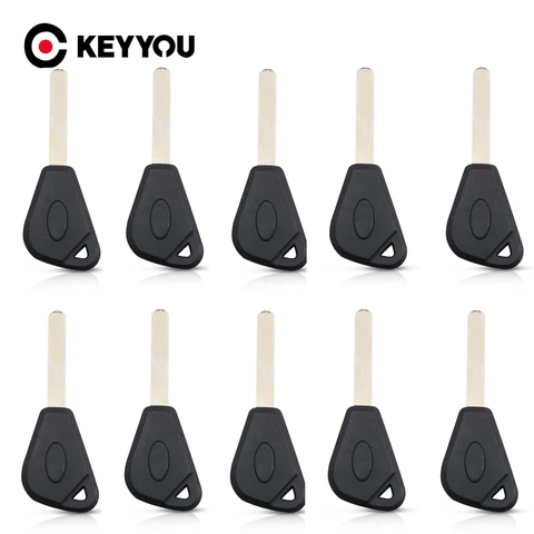 KEYYOU 10X чехол для транспондерного ключа для Subaru Outback Legacy 2011-2014 Forester Impreza, чехол для автомобильного ключа, пустой чехол для брелока