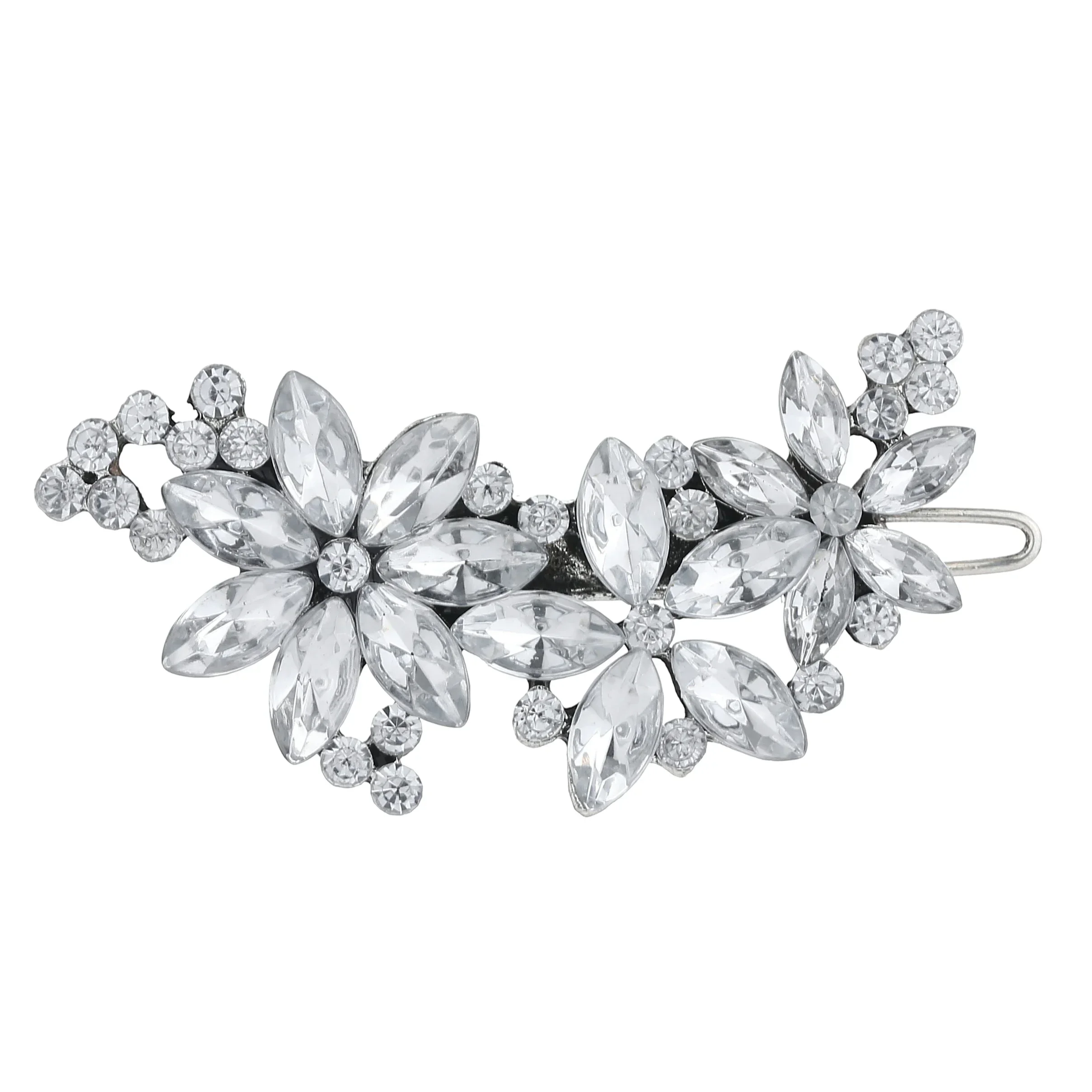 Fashion Bridal Barrettes Wedding Bridal Hair Clips Jewelry Accessories Crystal Rhinestone Hairpin Hair Clip For Women Bride Gift