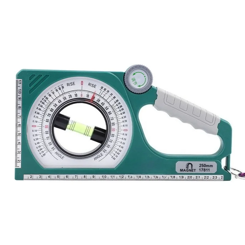 Magnetic Spirit Level Ruler Adjustable Angle Slope Gauge Household Construction Measuring Tool