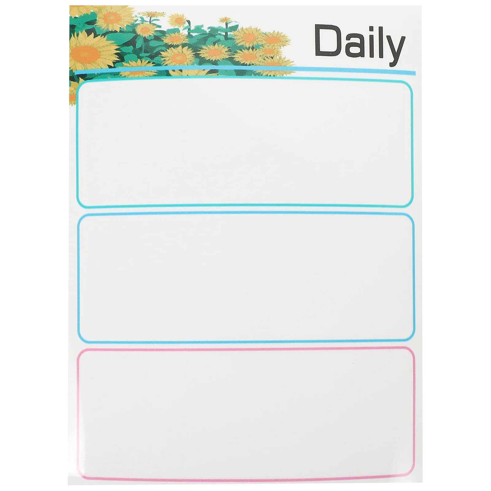 

Magnetic Fridge Calendar White Board Dry Erase Monthly Planner Schedule Note-Taking Reminder Fridge White Board